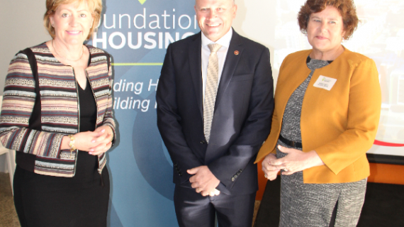 A packed house celebrates Bennett St opening