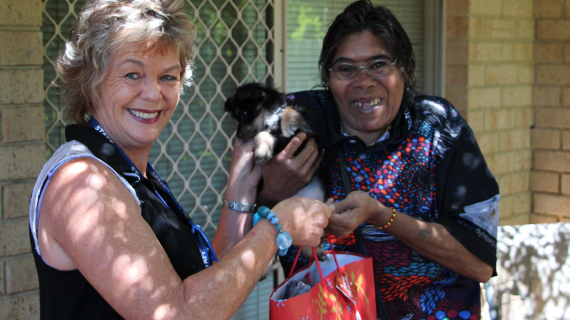 Christmas wish comes true with a little help