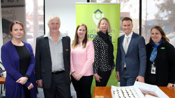 Joondalup community representatives enjoy morning tea with staff
