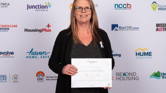 Staff member recognised for her outstanding achievement